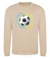 Sweatshirt Splash soccer ball sand фото