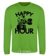Sweatshirt Happy hour orchid-green фото