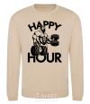 Sweatshirt Happy hour sand фото