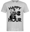 Men's T-Shirt Happy hour grey фото