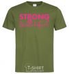 Men's T-Shirt Strong is beautiful millennial-khaki фото