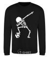 Sweatshirt Football skeleton black фото