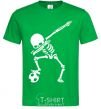 Men's T-Shirt Football skeleton kelly-green фото