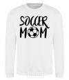 Sweatshirt Soccer mom White фото