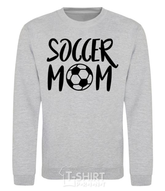 Sweatshirt Soccer mom sport-grey фото