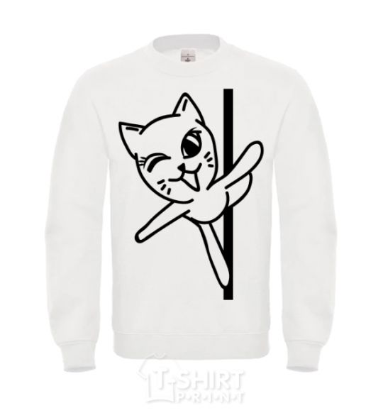 Sweatshirt Pole cat White фото