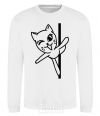 Sweatshirt Pole cat White фото