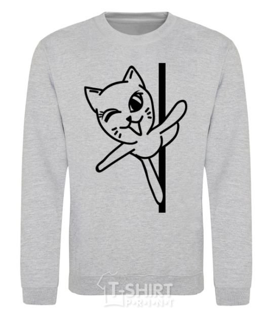 Sweatshirt Pole cat sport-grey фото