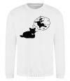 Sweatshirt Pole cat dream White фото