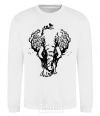 Sweatshirt Elefant tree White фото