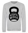 Sweatshirt This is my happy hour weight sport-grey фото