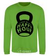 Sweatshirt This is my happy hour weight orchid-green фото