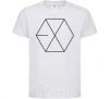 Kids T-shirt EXO logo White фото