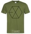 Men's T-Shirt EXO logo millennial-khaki фото