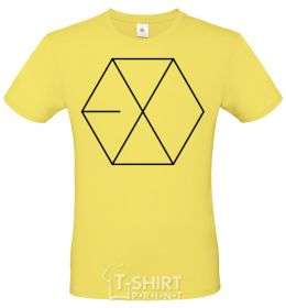 Men's T-Shirt EXO logo cornsilk фото