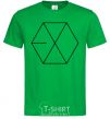 Men's T-Shirt EXO logo kelly-green фото