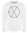 Sweatshirt EXO logo White фото