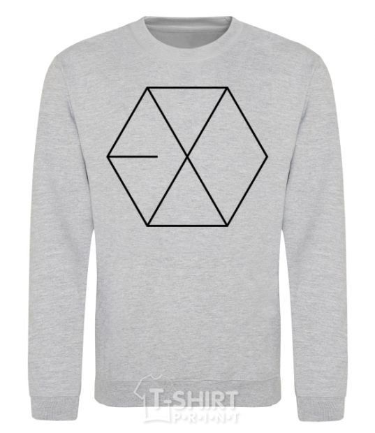 Sweatshirt EXO logo sport-grey фото