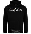 Men`s hoodie Coach friends style black фото