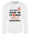 Sweatshirt Coach girls basketball White фото