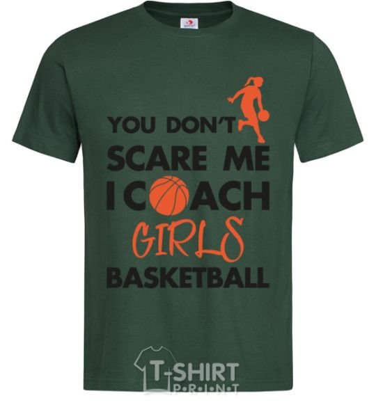 Мужская футболка Coach girls basketball Темно-зеленый фото