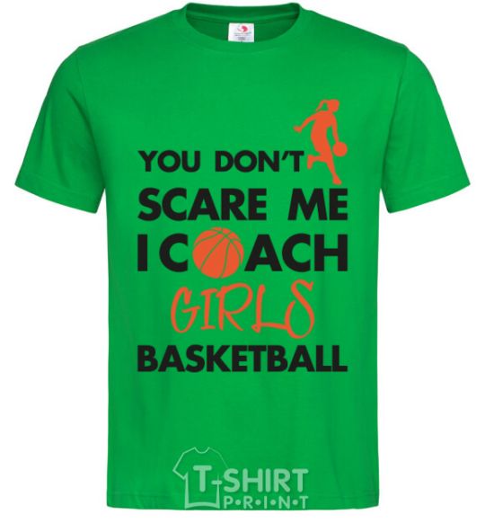 Мужская футболка Coach girls basketball Зеленый фото