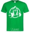 Men's T-Shirt Gorilla squeeze kelly-green фото