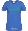 Женская футболка Eat sleep crossfit Ярко-синий фото