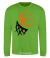 Sweatshirt Basketball hoop art orchid-green фото