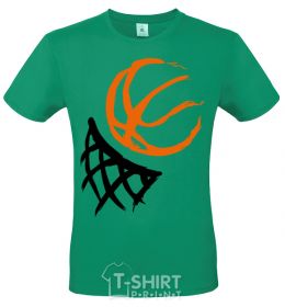 Men's T-Shirt Basketball hoop art kelly-green фото