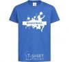 Kids T-shirt Basketball girl royal-blue фото