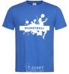 Men's T-Shirt Basketball girl royal-blue фото