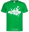 Men's T-Shirt Basketball girl kelly-green фото