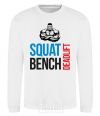 Sweatshirt Squat bench deadlift White фото