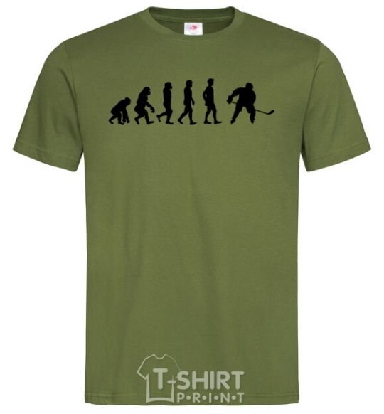 Men's T-Shirt Evolution Hockey millennial-khaki фото