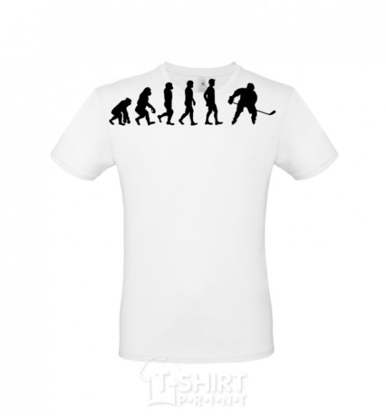 Men's T-Shirt Evolution Hockey White фото