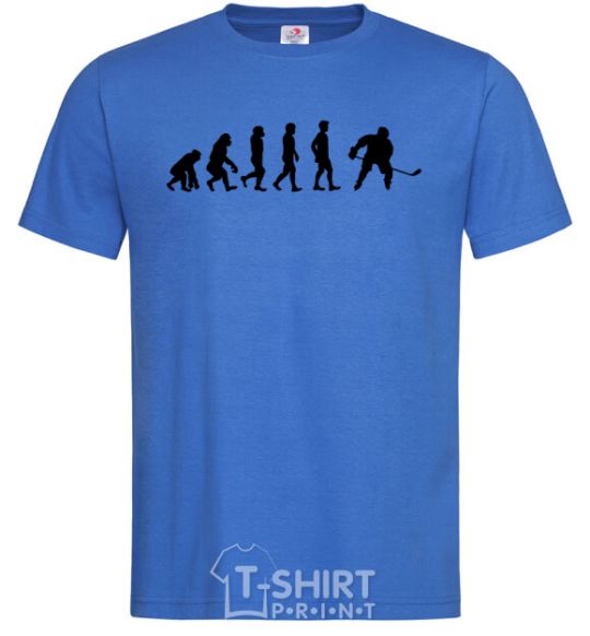 Men's T-Shirt Evolution Hockey royal-blue фото