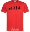 Men's T-Shirt Evolution Hockey red фото