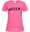 Women's T-shirt Evolution Hockey heliconia фото