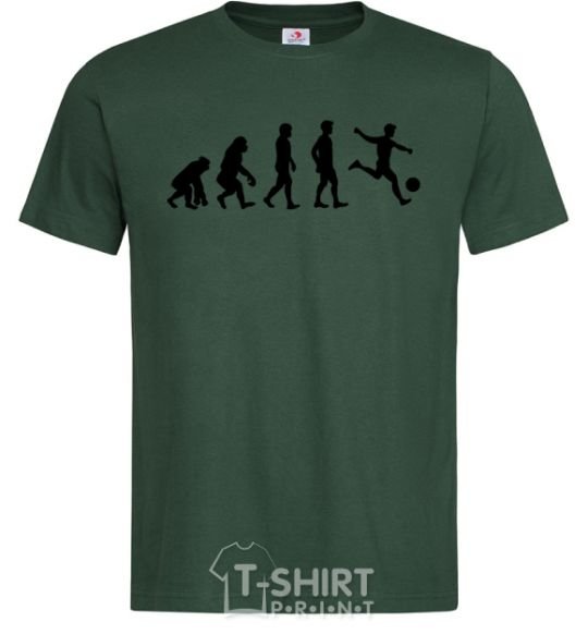 Men's T-Shirt Evolution soccer bottle-green фото