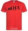 Men's T-Shirt Evolution soccer red фото