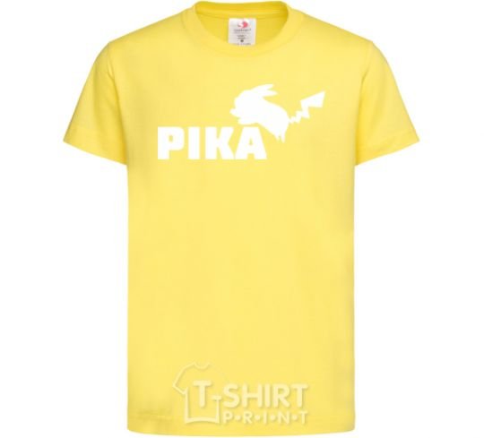 Kids T-shirt Pika cornsilk фото