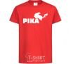 Kids T-shirt Pika red фото