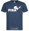 Men's T-Shirt Pika navy-blue фото