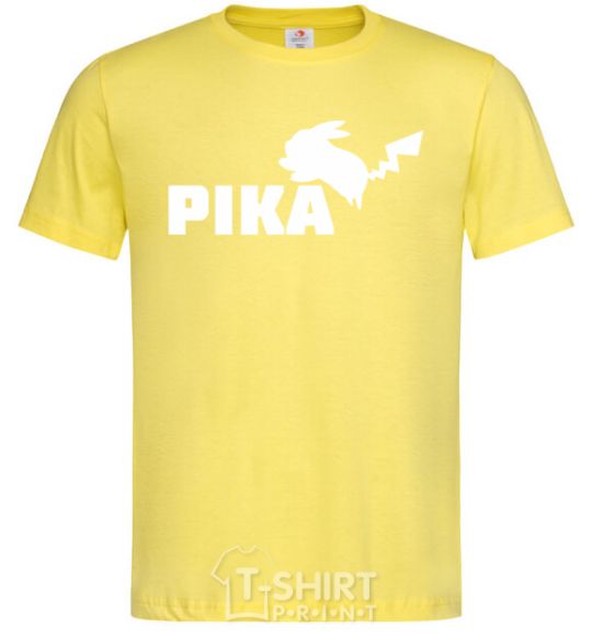 Men's T-Shirt Pika cornsilk фото