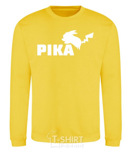 Sweatshirt Pika yellow фото