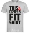 Мужская футболка This is my crossfit shirt Серый фото