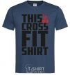 Men's T-Shirt This is my crossfit shirt navy-blue фото