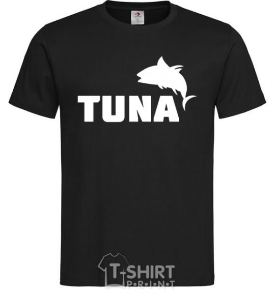 Мужская футболка Tuna Черный фото
