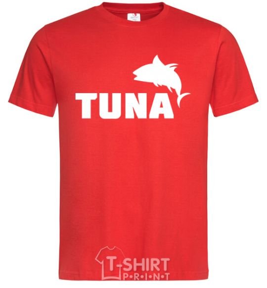 Мужская футболка Tuna Красный фото